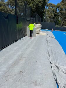 Memorial Drive Centre Advanced Tent Technology Tennis Flooring Adelaide 2